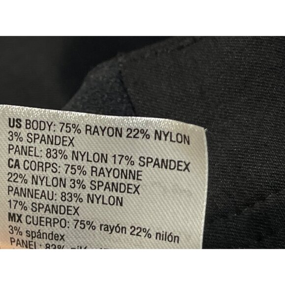 JM Collection Trouser Pants Black Size 10 Women's Stretch - Picture 5 of 6